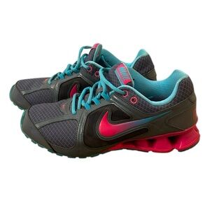 Nike Womens Reax Run 8 599562-401 Gray Running Shoes Sneakers Size 7.5